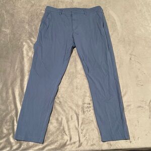 BYLT Pants Mens 36x30 Blue Everyday 2.0 Slim Fit Stretch Performance Tech Tag 38